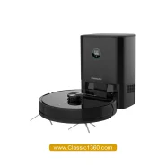 جاروبرقی هوشمند Powerology Smart Station Robot Vacuum&Mop-Black