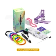 ست قلم سه بعدی 3Doodler Flow Essentials 3D-Printing Pen Set