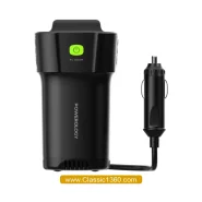 شارژر فندکی Powerology 150W Inverter- Black