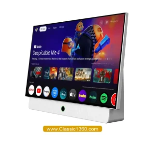 تلویزیون هوشمند قابل حمل Powerology Portable FHD سفید