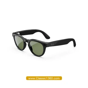 عینک هوشمند Ray-Ban Headliner Meta(Gen2) رنگ مشکی براق لنز سبز